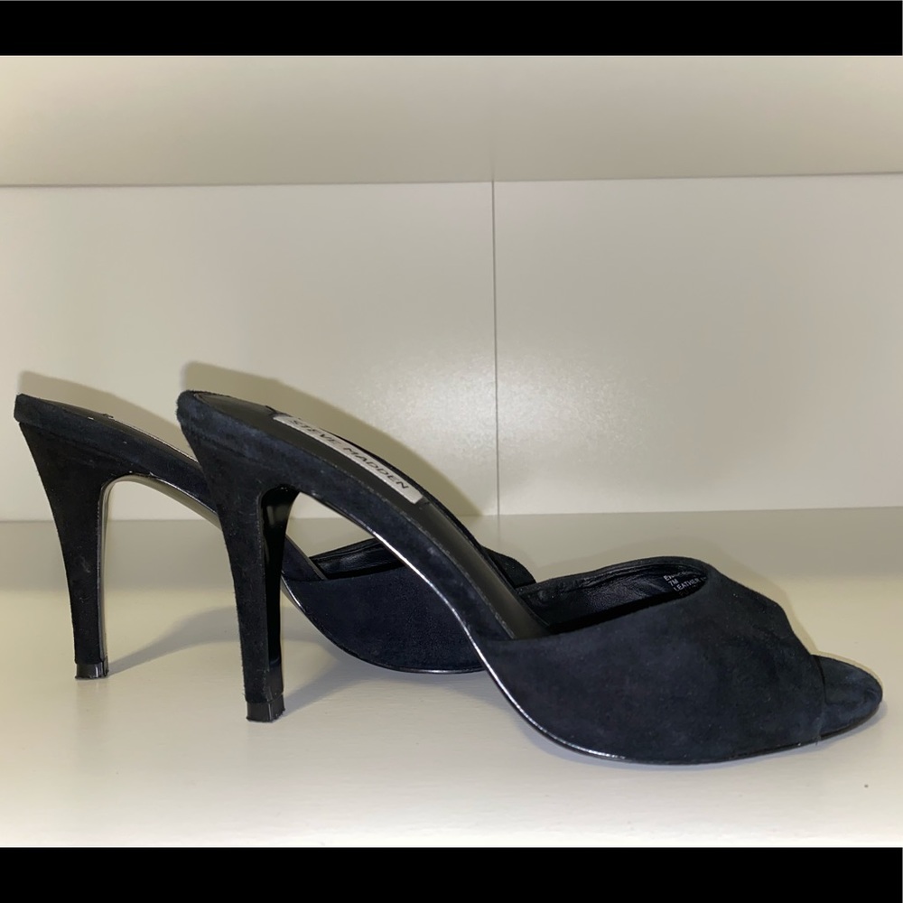 Steve madden heeled mules